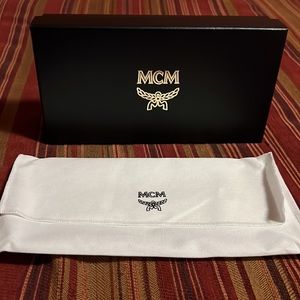 MCM Box and large wallet dust bag